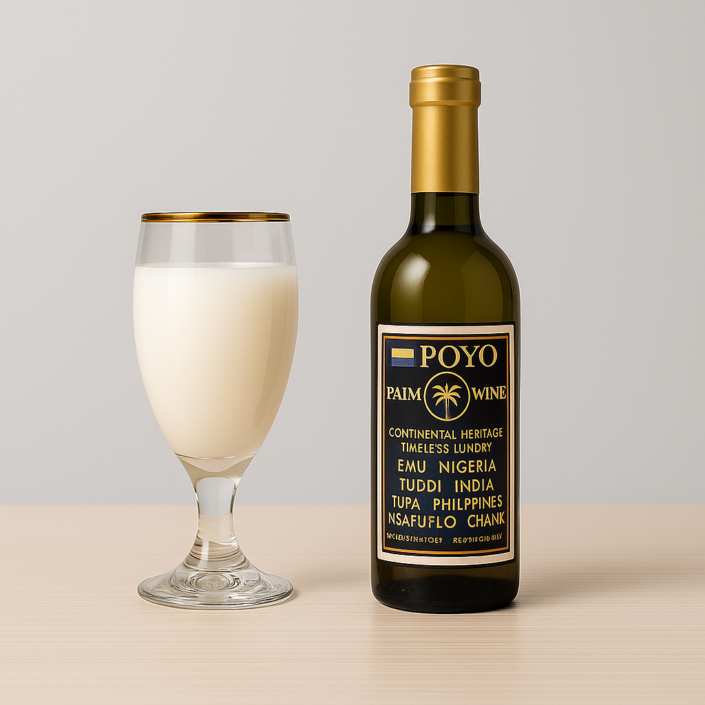 POYO Palm Wine – Premium Naturally Fermented Palm Wine (375ml)