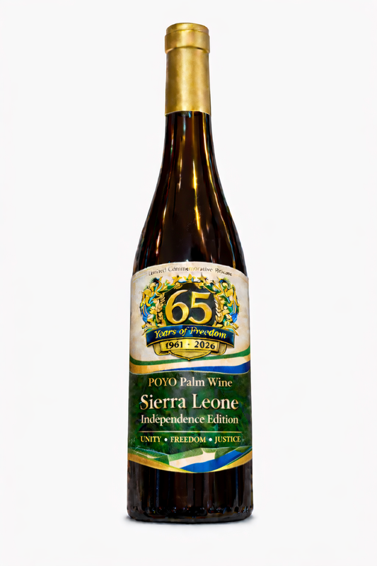 POYO Palm Wine – Sierra Leone Independence Edition Pre-Order Now | Ships April 15, 2026 | USA Only